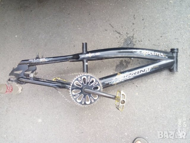Стоманена рамка за велосипед BMX , снимка 2 - Части за велосипеди - 37492499