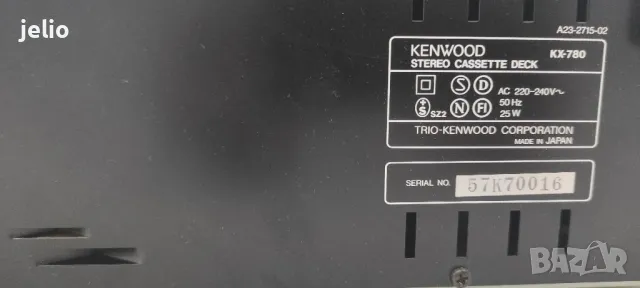 Триглав дек Kenwood kx 780, снимка 10 - Декове - 48866977