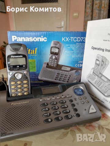 Продавам DEST телефон/секретар Panasonic KX-TCD735