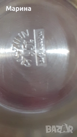 Комплект за вино от калай Antik*Vintage #114, снимка 18 - Антикварни и старинни предмети - 52419973