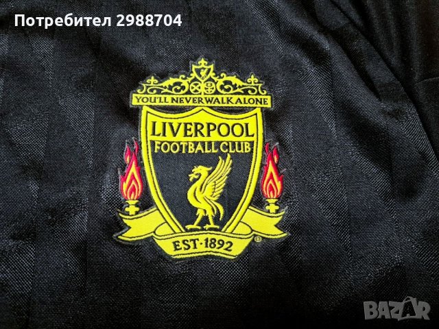 футболна тениска Liverpool жълто черна , снимка 3 - Футбол - 43948653