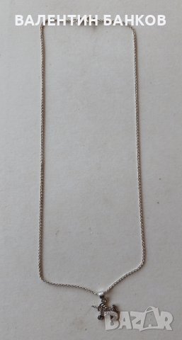 Сребърни колиета, снимка 7 - Колиета, медальони, синджири - 43290772