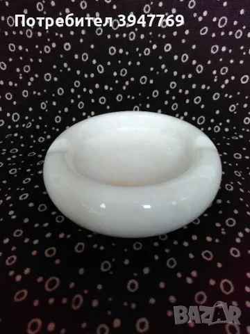 мраморен пепелник, снимка 2 - Декорация за дома - 48921140