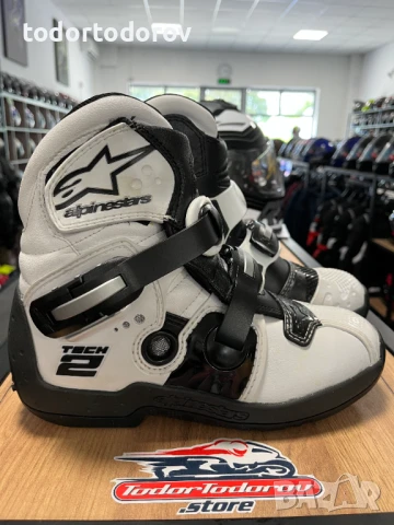 Мото боти ALPINESTARS TECH 2 Offroad ,номер 40.5,перфектно състояние, снимка 2 - Аксесоари и консумативи - 51133783