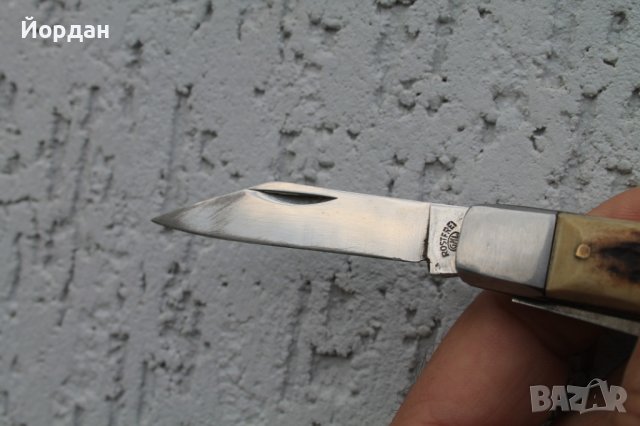 Миниатюрен ловен нож ГДР марка ''GML'' , снимка 11 - Антикварни и старинни предмети - 40629027