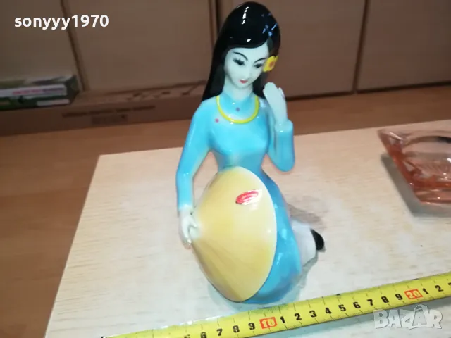 CUONGPHAT VIET NAM-ПОРЦЕЛАНОВА ФИГУРА 0404250658, снимка 8 - Антикварни и старинни предмети - 49757723