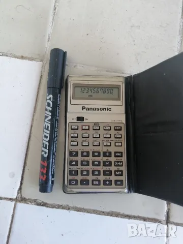 Ретро, научен калкулатор Panasonic JE-1433U, снимка 5 - Друга електроника - 47418589