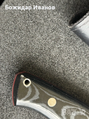 Продавам нож на български майстор, снимка 5 - Ножове - 48933195