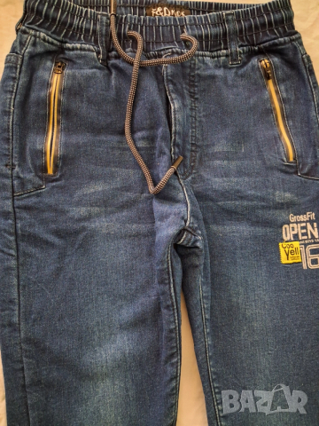 Зимни дънки за момченце на 7-8 години, снимка 7 - Детски панталони и дънки - 52821544