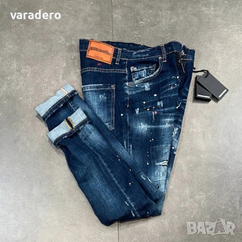 Мъжки дънки висок клас Dsquared , снимка 4 - Дънки - 43480701