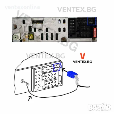 Bluetooth адаптер за VW с навигация MFD за слушане на музика, снимка 2 - Аксесоари и консумативи - 47964431