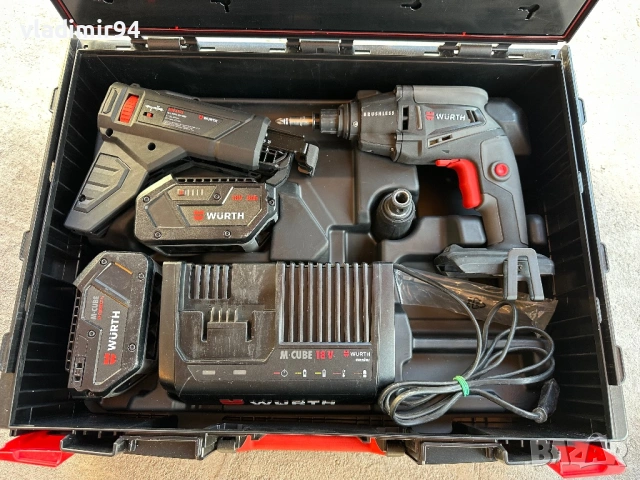 Wurth M-Cube ATS 18 Automatic, снимка 8 - Винтоверти - 52939945