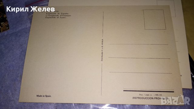 ЛОТ 4 СТАРИ КОЛЕКЦИОНЕРСКИ ПОЩЕНСКИ КАРТИЧКИ ИТАЛИЯ ИСПАНИЯ ЗАБЕЛЕЖИТЕЛНОСТИ КУРОРТИ 33230, снимка 7 - Филателия - 38735846