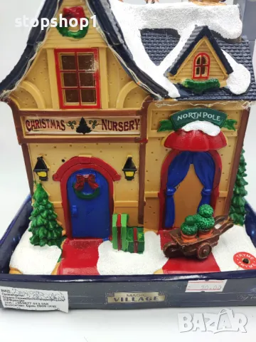 Magic village лед светеща Led коледна къща Christmas , снимка 3 - Декорация за дома - 48014868