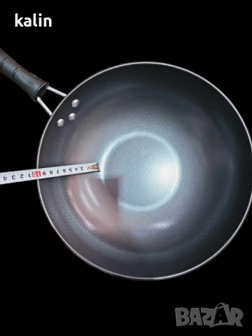 Тиган за готвене с незалепващо тефлоново покритие, 30см диаметър, снимка 2 - Съдове за готвене - 51596976