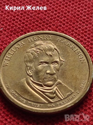 Възпоменателна монета WILLIAM HENRY HARRISON 9 президент на САЩ 1841г. за КОЛЕКЦИЯ 38036, снимка 2 - Нумизматика и бонистика - 40764267