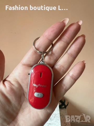 Key finder Устройство за намиране на ключове което издава звук и светлина в червен цвят ❤️