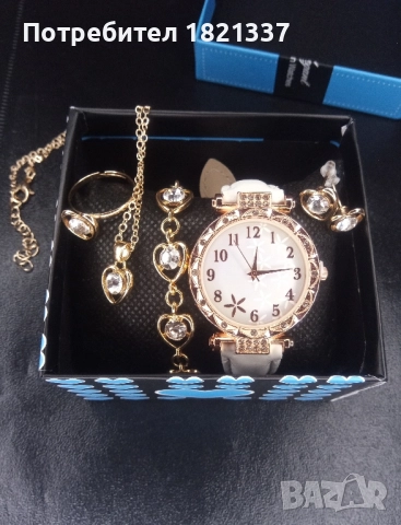 Дамски комплект часовник с бижута , снимка 12 - Дамски - 52472659