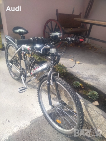 Вело мотор / бензиново колело 80cc Двутактов  бензинов мотор Дружба. Взема се от място. , снимка 8 - Велосипеди - 52549535