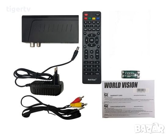 Приемник за цифрова ефирна, сателитна, кабелна World Vision Foros Ultra COMBO LAN DVB-T2/C/S2, снимка 5 - Приемници и антени - 41492153