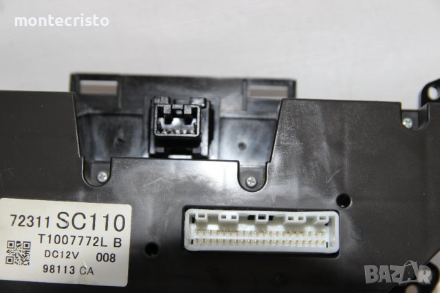 Панел климатик Subaru Impreza (2008-2012г.) 72311SC110 / T1007772L B / T1007772LB / 72311 SC110, снимка 3 - Части - 40357803