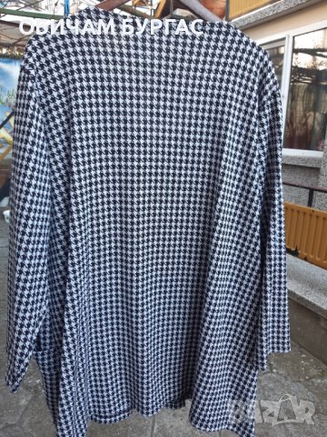 4xl ЕЛЕГАНТНА ВРЪХНА ДРЕХА С КЛАСИЧЕСКА КРОЙКА С ДЖОБОВЕ И ЦИП , снимка 10 - Жилетки - 42896465