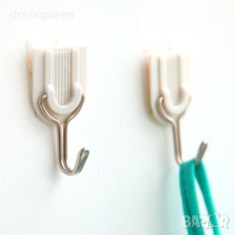 1772 Сет от 6 самозалепящи се малки закачалки за леки кухненски аксесоари, снимка 3 - Други стоки за дома - 44013882