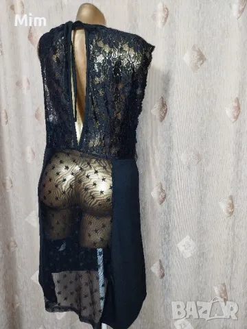 4XL Черна рокля/ нощница /за едра дама , снимка 6 - Рокли - 50307629
