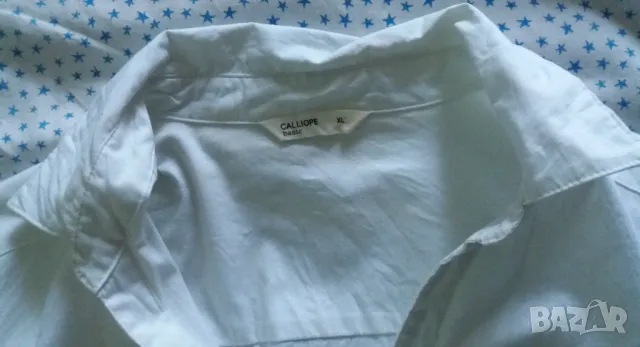 Класическа обикновена дамска риза Calliope, снимка 4 - Ризи - 48270730