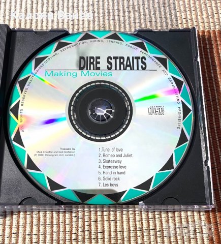 DIRE STRAITS-cd матрични, снимка 10 - CD дискове - 38491943