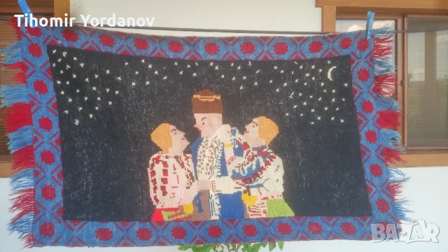 Битов ковьор за стена., снимка 6 - Антикварни и старинни предмети - 51302805