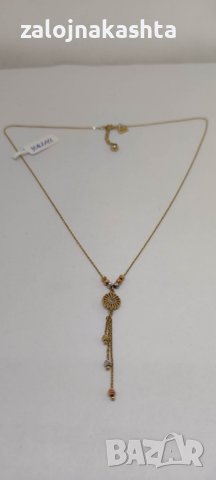 Ново Златно колие-2,35гр/14кр, снимка 7 - Колиета, медальони, синджири - 40119947