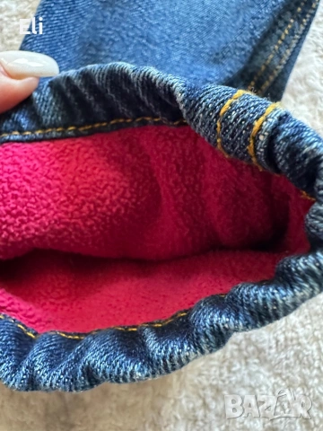 Ватирани зимни дънки за момиче /НОВИ , снимка 2 - Детски панталони и дънки - 53605765