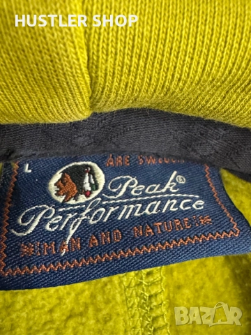 Мъжки суитшърт PEAK PERFORMANCE.Размер M/L, снимка 5 - Спортни дрехи, екипи - 52855522