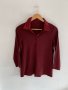 Дамска блуза бордо, снимка 2