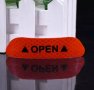 Комплект 2* светлоотразяващи лепенки за отворените врати , снимка 12