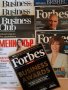 Списания FORBES & 7бр други:Business Week/ВClub за Колекция: 2002-2017г/Спец.издание