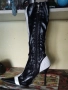 Дамски ботуши Дамски ботуши на висок ток Дамски ботуши естествена кожа, снимка 1