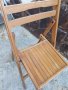 Стол,дървен,сглобява се,40,40,90см, снимка 2