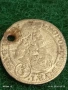 Сребърна монета 3 кройцера 1698г. Леополд първи Австрия уникат 53004, снимка 1