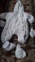 Бебешки ескимос за 6м/67см с ръкавички и терлички
