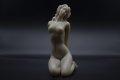 Гола женска еротична скулптура от лят мраморна древно изкуство, снимка 1 - Статуетки - 40371287