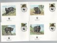 Пакистан 1989 - 4 броя FDC Комплектна серия - WWF