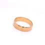 Златен пръстен брачна халка 2,75гр. размер:57 14кр. проба:585 модел:12575-1, снимка 2