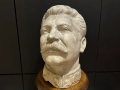 Соц Голям Бюст Йосиф Сталин Гипс, снимка 2