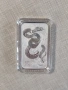 1 oz Perth Mint Lunar Змия 9999 чисто сребро , снимка 3