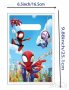 Spiderman Спайдърмен анимиран 10 бр торбички за лакомства подарък рожден ден парти