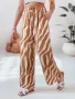 Дамски панталон с широки райета ZEBRAVIBE, 3цвята , снимка 7