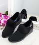 DR ORTO HELA Ортопедични дамски обувки, Черен стреч, снимка 1 - Дамски ежедневни обувки - 26452272