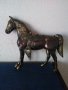 Стара статуя на кон,изработена от бронз., снимка 1